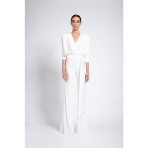 NWT Zhivago Weld Jumpsuit in White Size 8 $600